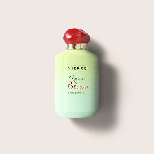 ELYSIAN BLOOM is a rich Eau de Parfum that charms using its enticing notes, which reveal themselves slowly until they fully captivate your heart.