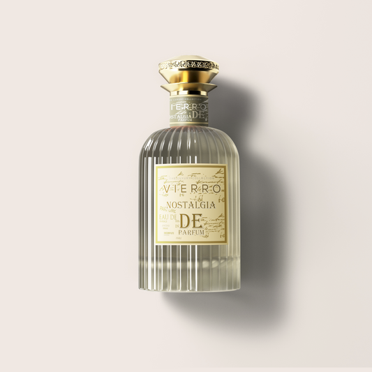 NOSTALGIA DE PARFUM is a magical Eau de Parfum that embodies the essence of feminine allure, designed for those who confidently blend softness with strength and elegance with boldness