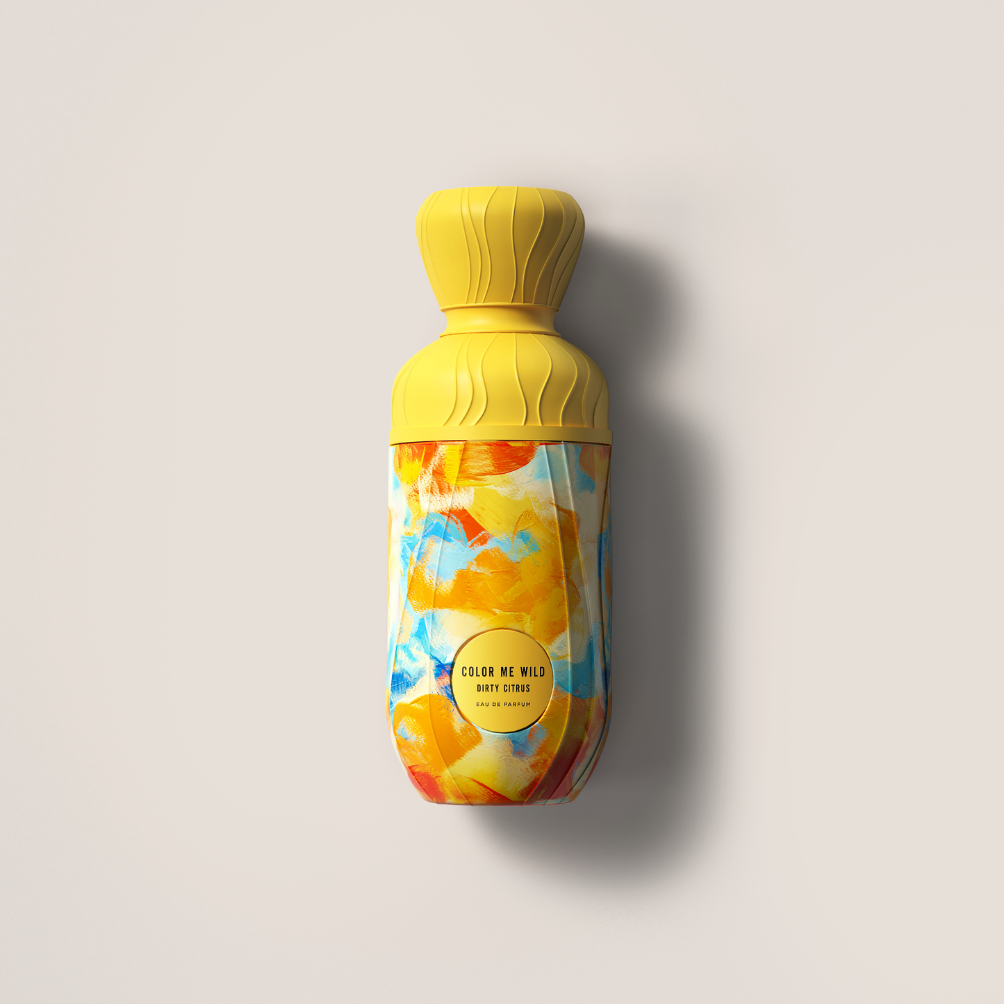 Vierro Dirty Citrus perfume bottle with a sleek design, featuring a vibrant citrus-themed label and modern packaging.