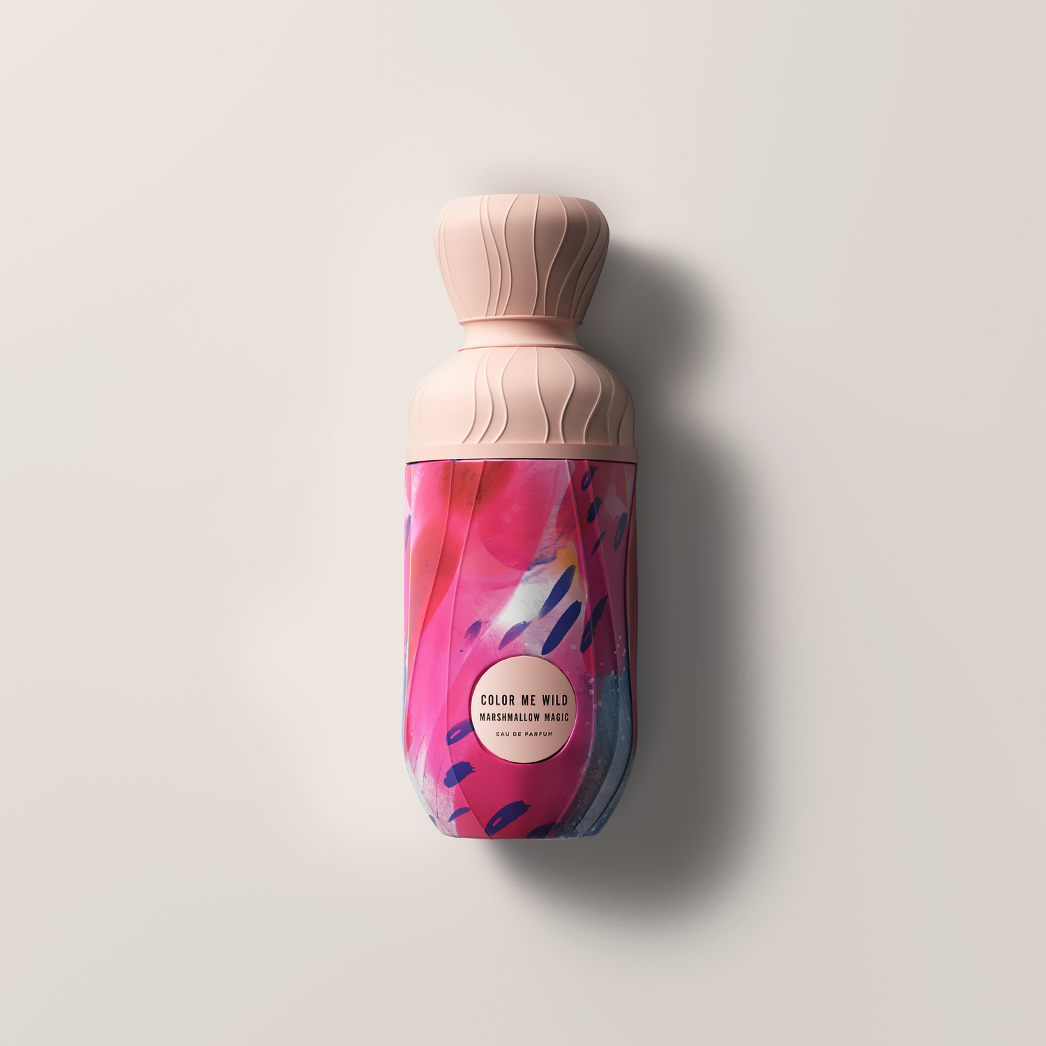 Vierro Marshmallow Magic Color Me Wild perfume bottle with vibrant packaging from the Color Me Wild Series.