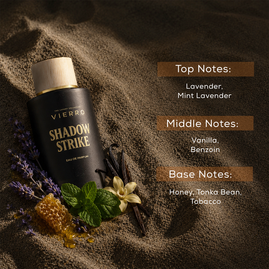 Shadow Strike by Vierro is a Sophisticated men's fragrance designed for modern gentlemen seeking long-lasting performance.